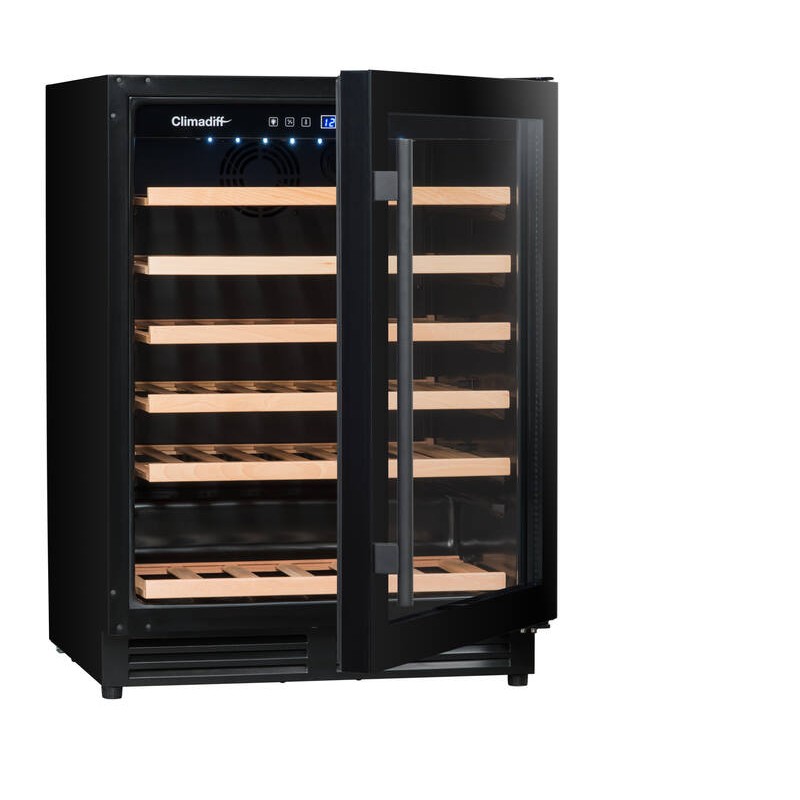 Vinoteca de servicio empotrable CBU51S2B 51 botellas - Climadiff