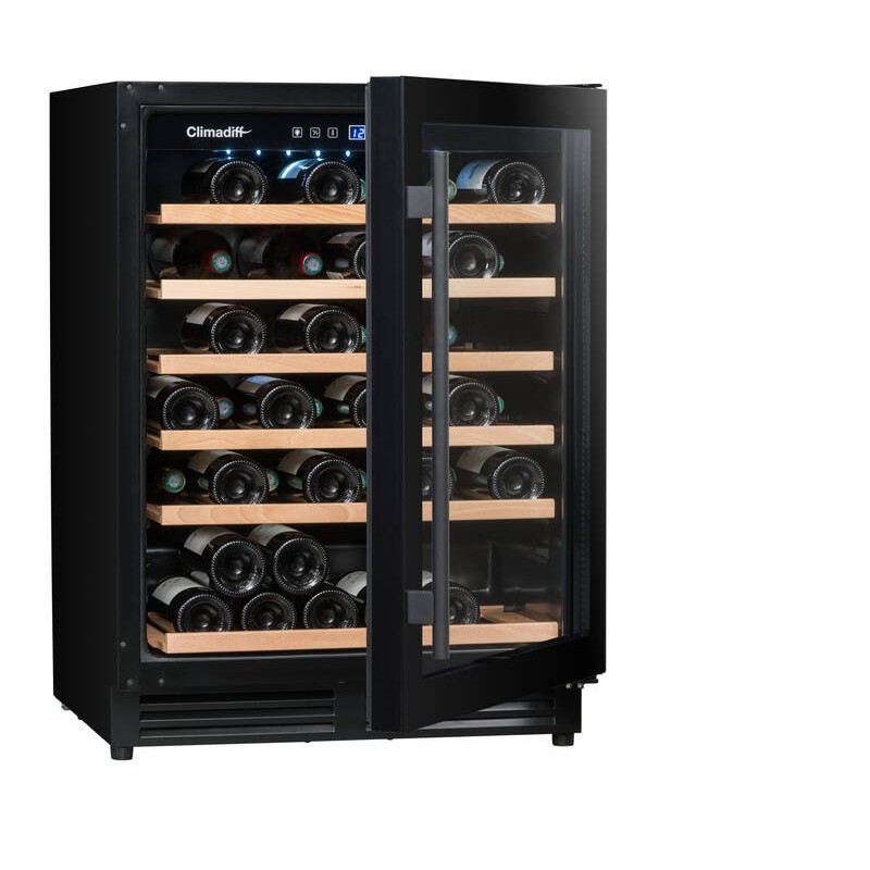 Vinoteca de servicio empotrable CBU51S2B 51 botellas - Climadiff