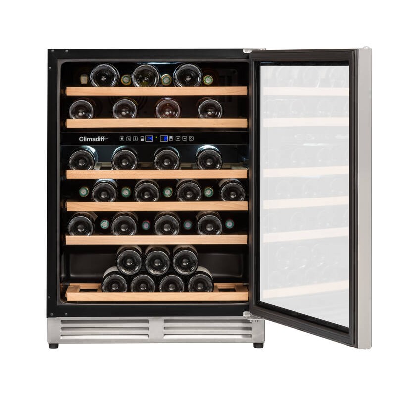 Dual zone wine service cellar CBU51D1X 51 bottles - Climadiff