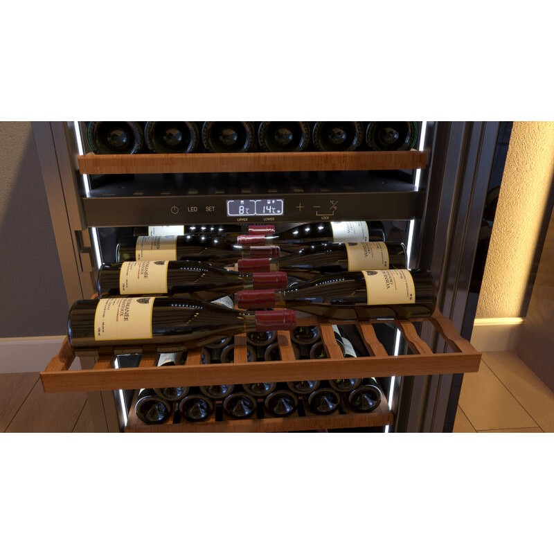 Dual Zone Ageing Wine Cellar MILLESIME140DB Climadiff - 138 Bottles