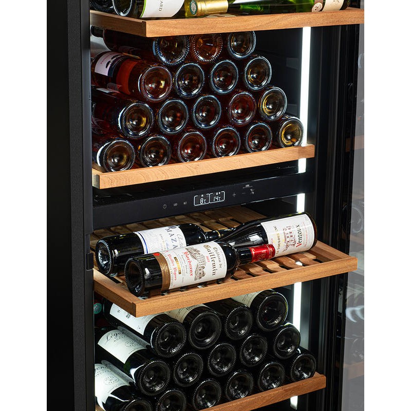 Double-zone ageing wine cellar MILLESIME240DB - 237 bottles - Climadiff